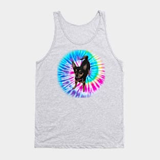 Tie-Dye chihauhau Tank Top